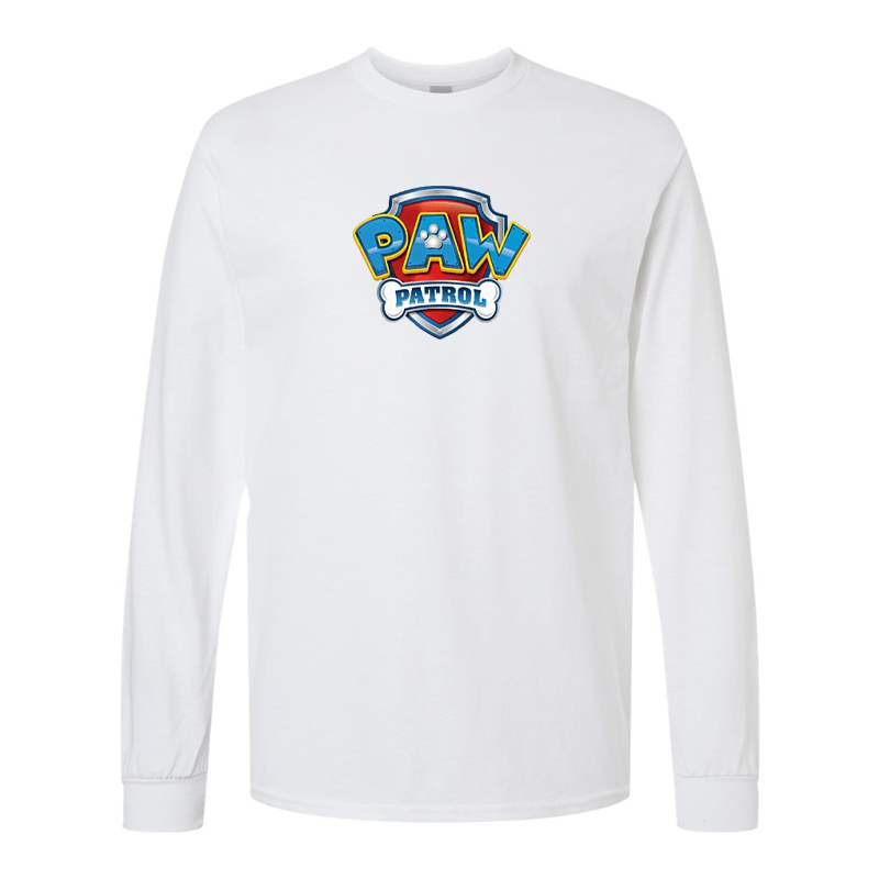 Men's Paw Patrol Gildan Heavy Cotton Long Sleeve T-Shirt