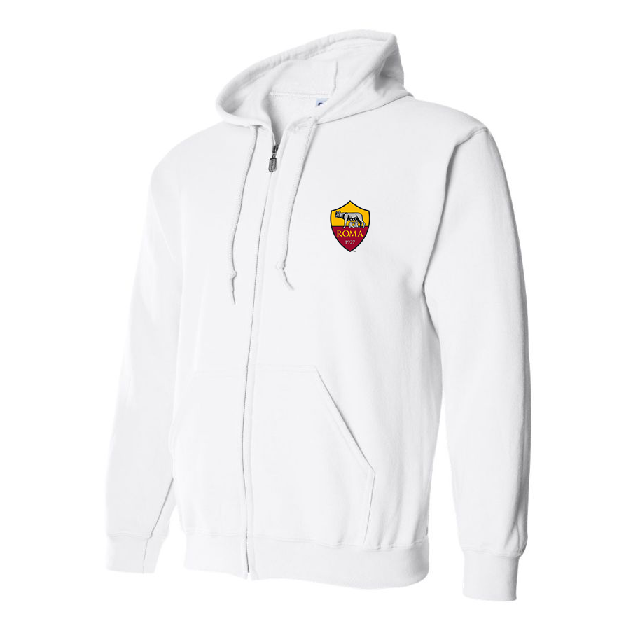 Men's AS Roma Zipper Hoodie