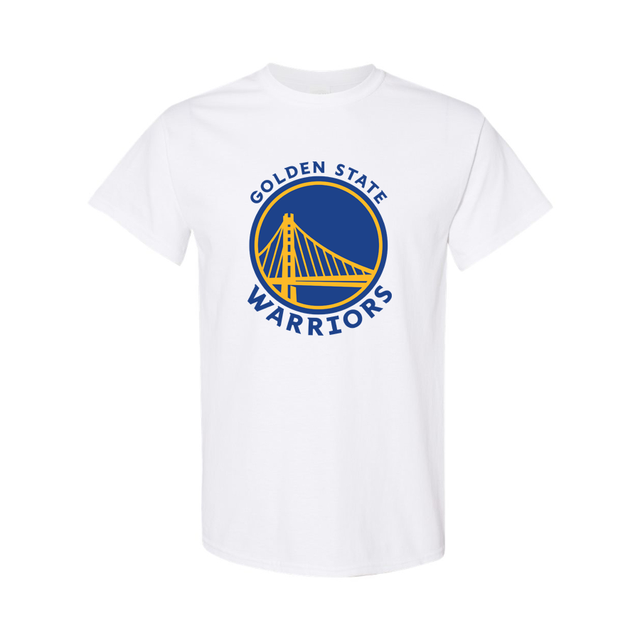 Men's Golden State Warriors Cotton T-Shirt – Graphic Cotton T-Shirt | TeesCustomize