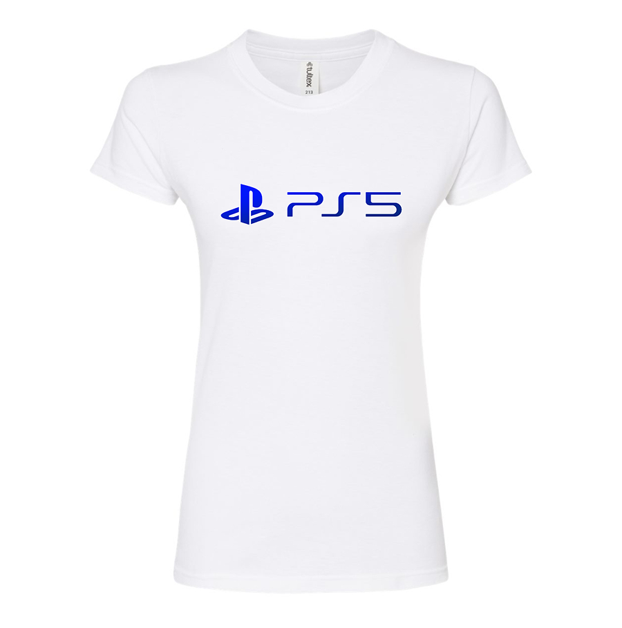 Women's Play Station PS5 Round Neck T-Shirt