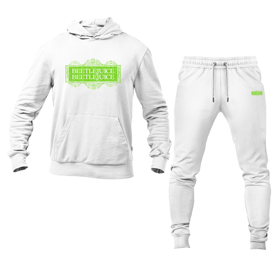 Men's Beetlejuice BeetleJuice Hoodie and Joggers Set