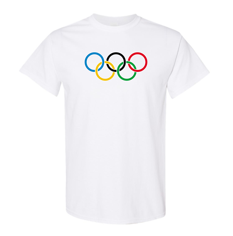 Men's Olympics Rings Cotton T-Shirt