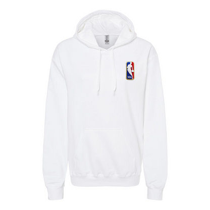 Men's NBA Embroidered Gildan Softstyle Midweight Hooded Sweatshirt