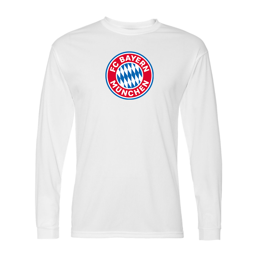 Men's FC Bayern Munich Polyester Long Sleeve T-Shirt