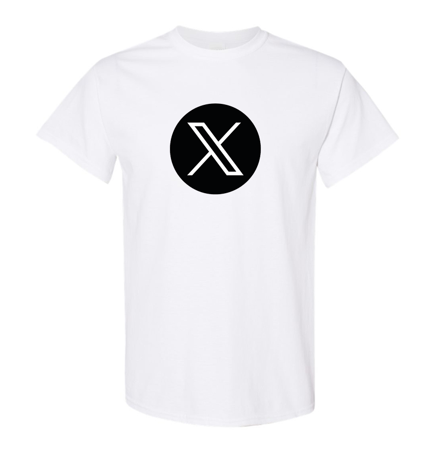 Men's Twitter X Cotton T-Shirt