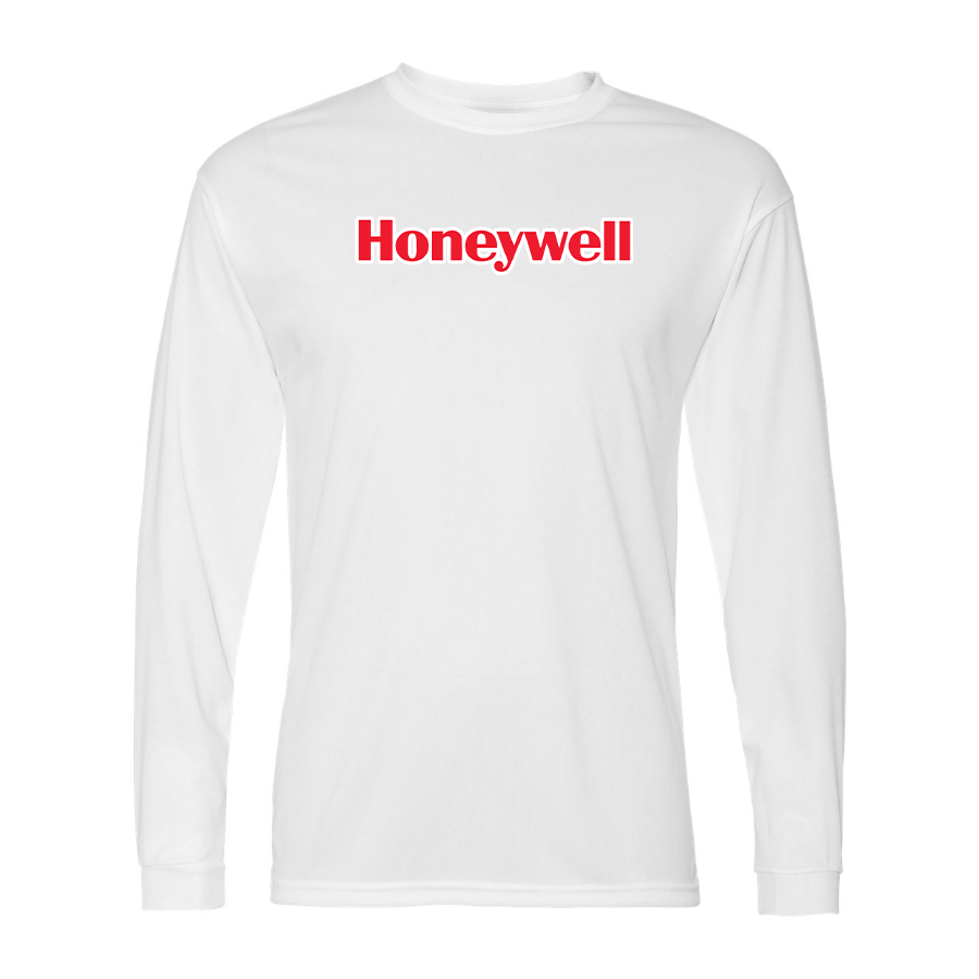 Men's Honeywell  Polyester Long Sleeve T-Shirt