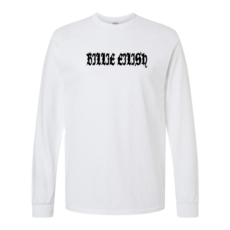 Men's Billie Eilish Gildan Heavy Cotton Long Sleeve T-Shirt