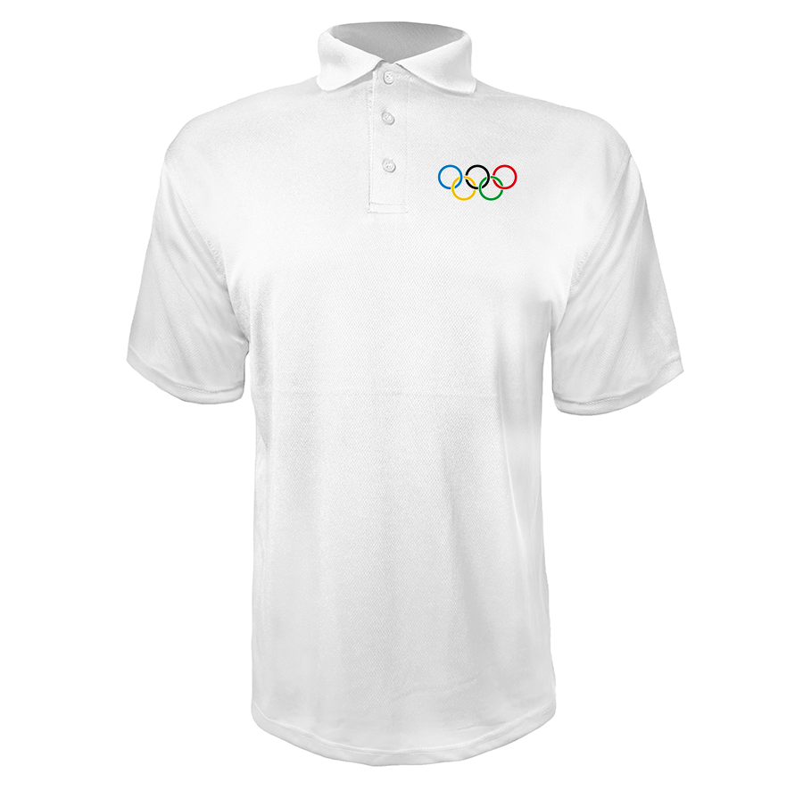 Men's Olympics Rings Polyester Polos