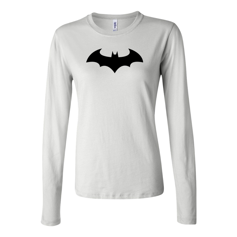 Women’s Batman BELLA CANVAS Jersey Long Sleeve Tee