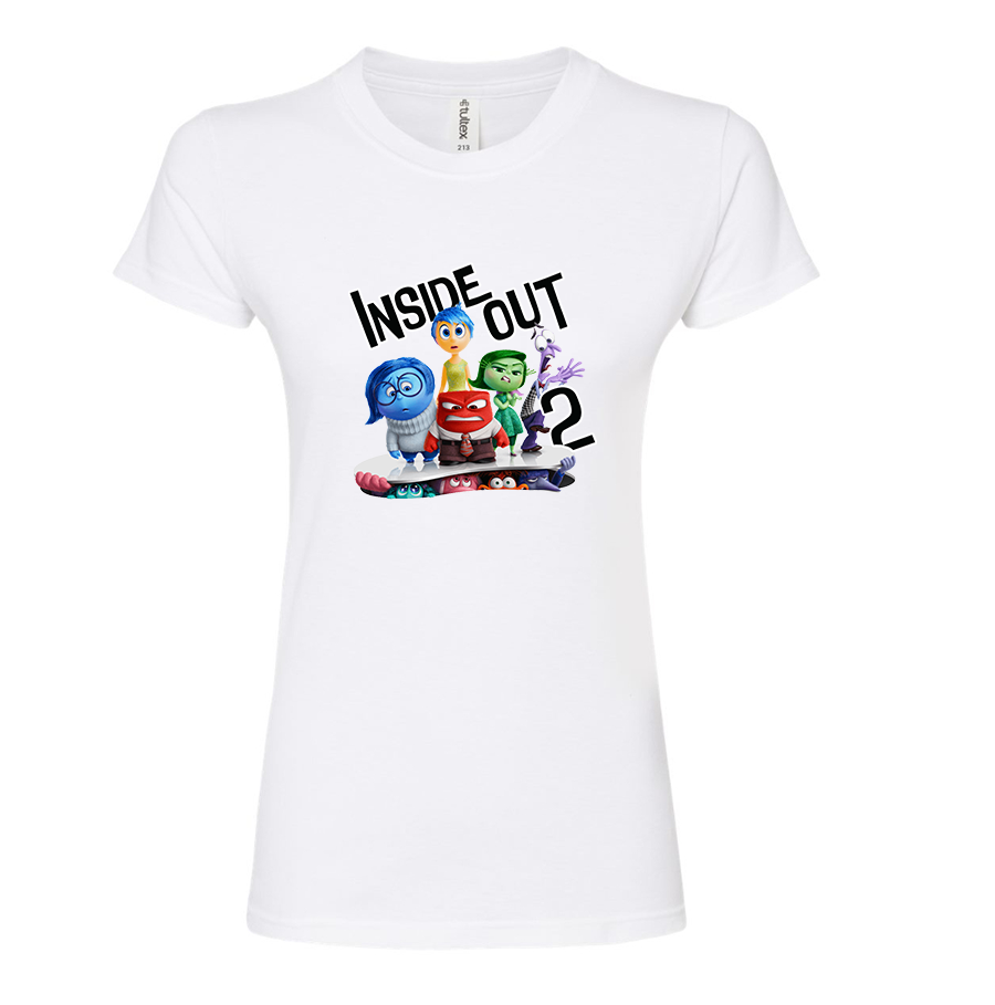 Women's Inside Out 2 Round Neck T-Shirt