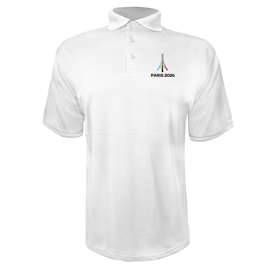 Men's Olympia Paris 2024  Polyester Polos