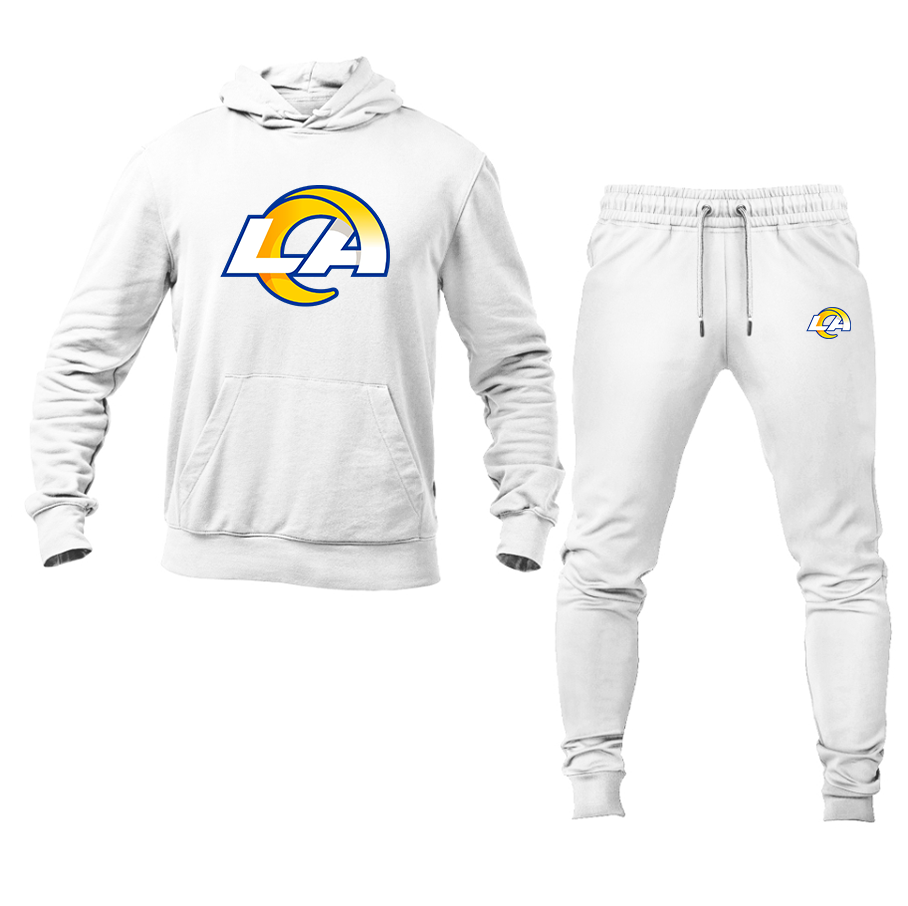 Men's Los Angeles Rams Hoodie and Joggers Set