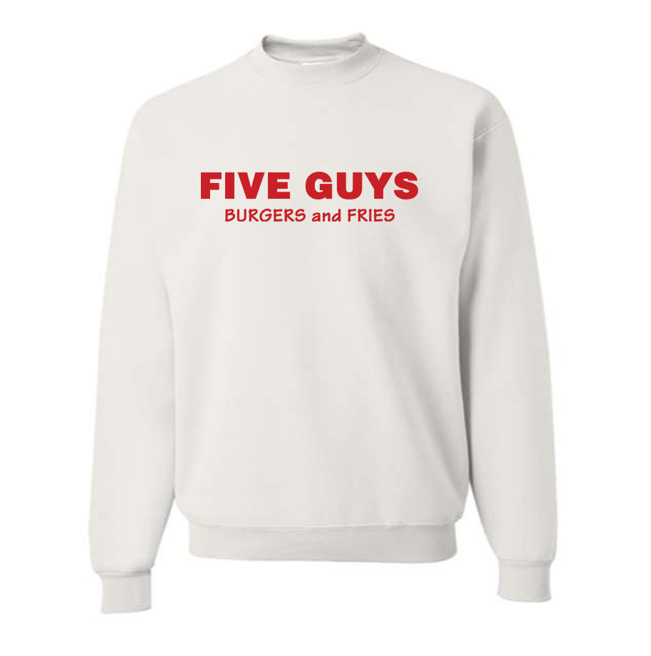 Men's Five Guys  Crewneck Sweatshirt