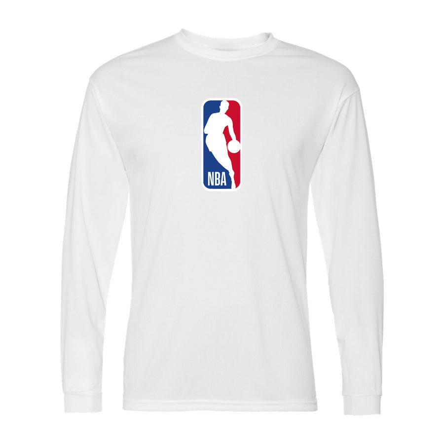 Men's NBA Polyester Long Sleeve T-Shirt