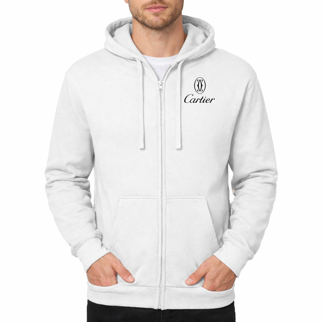 Men's Cartier Jeweller and Watchmaker Zipper Hoodie