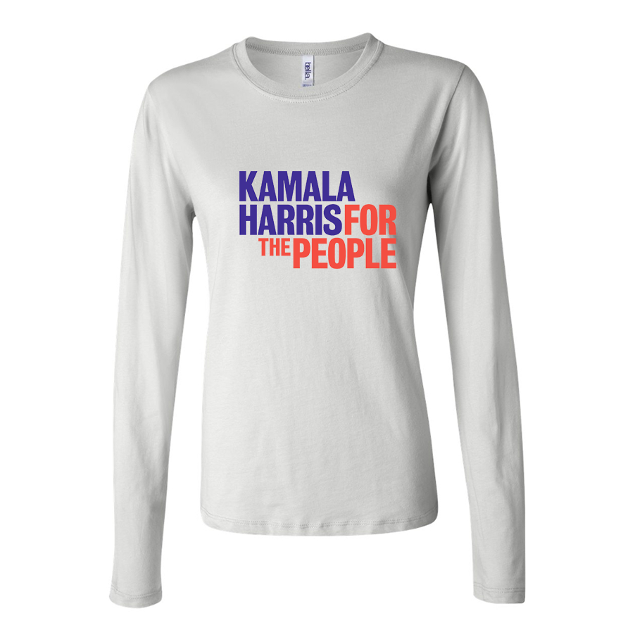 Women's Kamal Harris For The People 2025 Long Sleeve T-Shirt