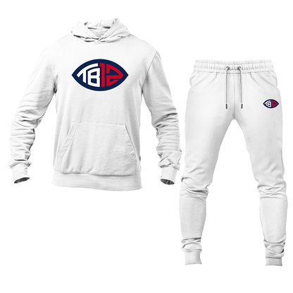 Men's Tom Brady 12 Hoodie and Joggers Set