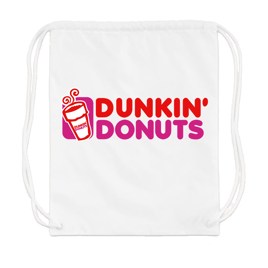 Dunkin Donuts Drawstring Bag