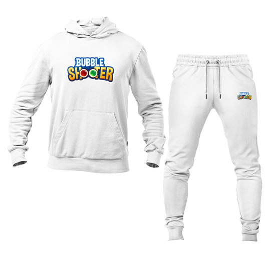 Men's Bubble Shooter Hoodie and Joggers Set