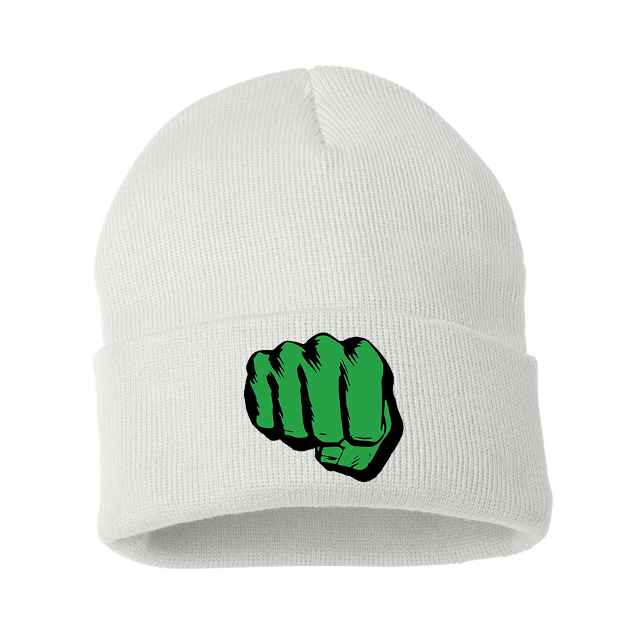 Hulk Punch Beanie Hat