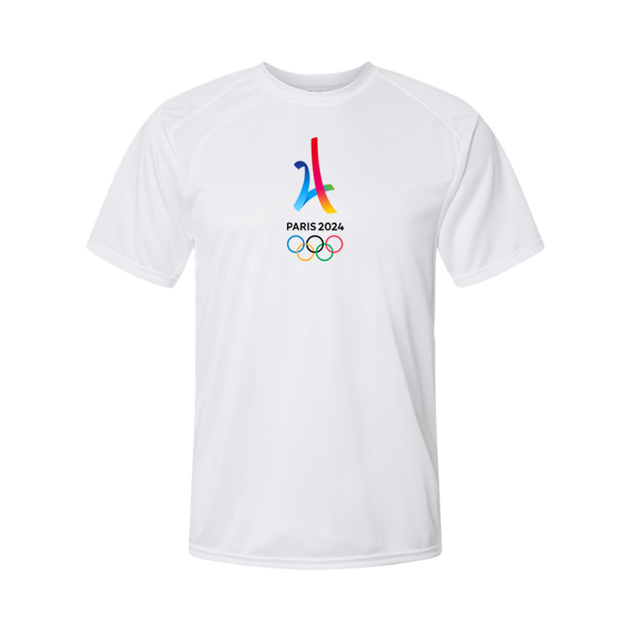 Youth Paris 2024 Olympics Performance T-Shirt