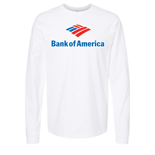 Men's Bank Of America Long sleeves T-Shirt