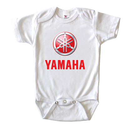 Yamaha Bike Motorcycle Baby Romper Onesie