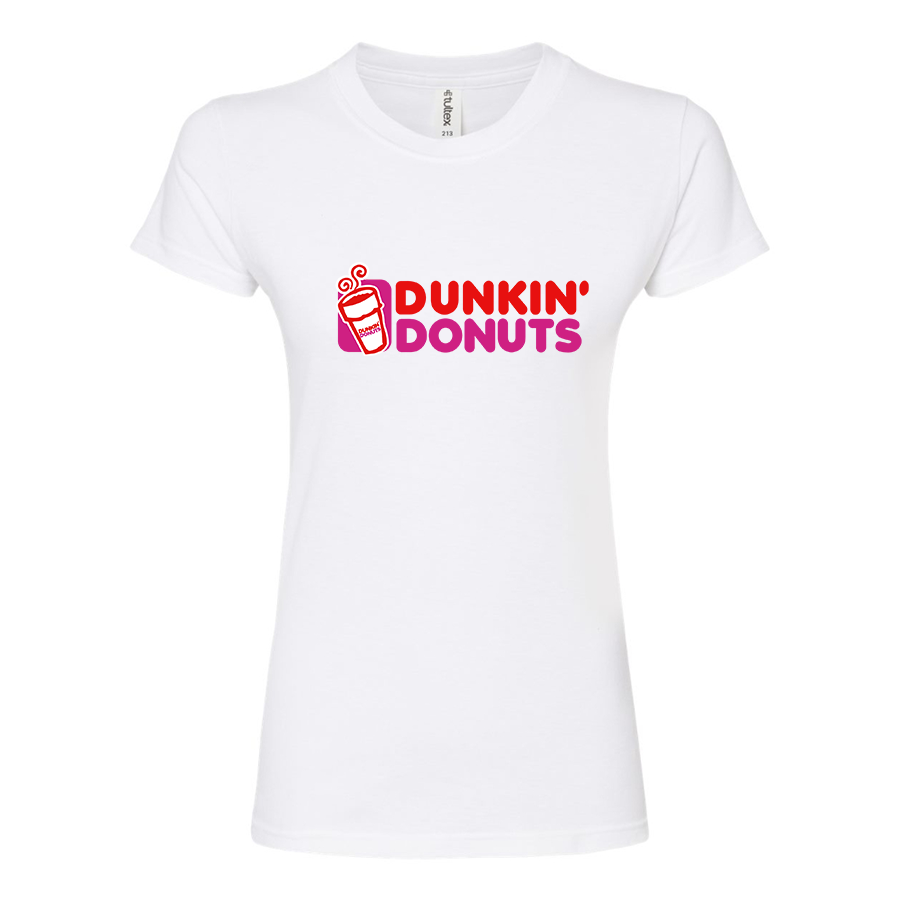 Women's Dunkin Donuts  Round Neck T-Shirt