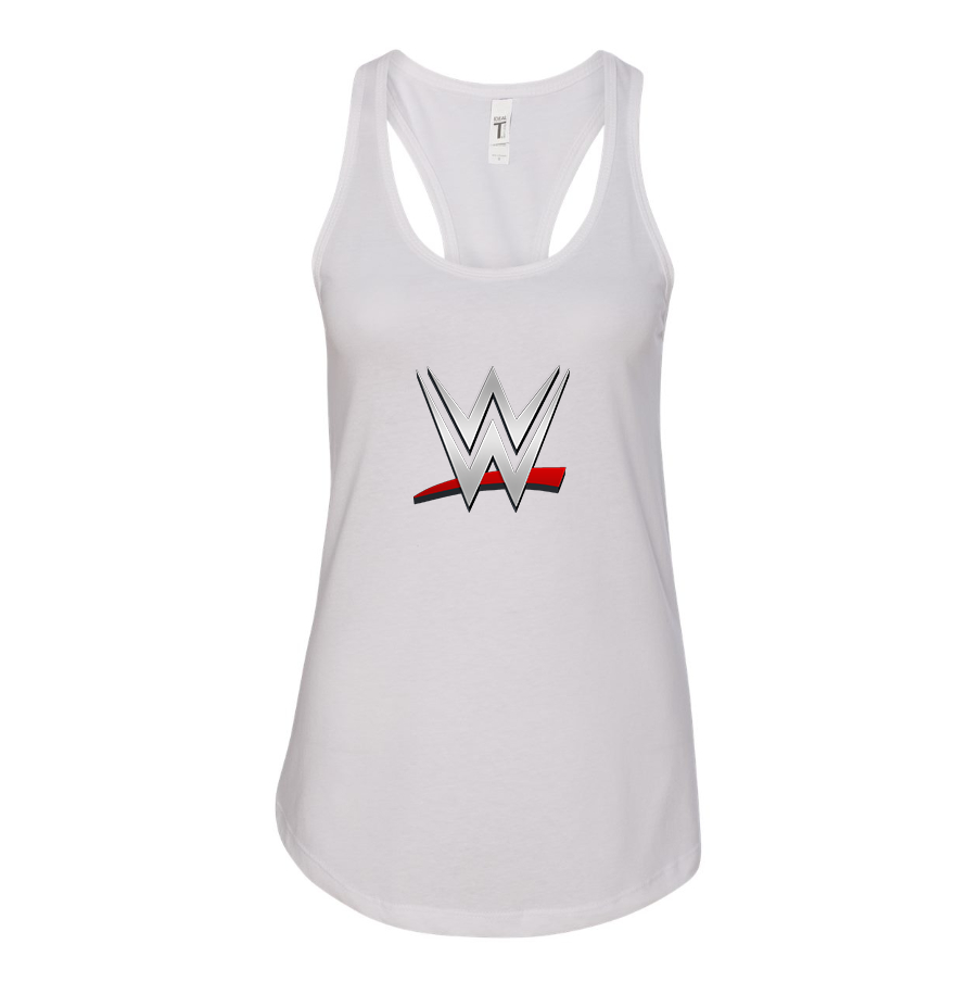 Women's WWE Wrestling Racerback Tank Top Shirt – Tee