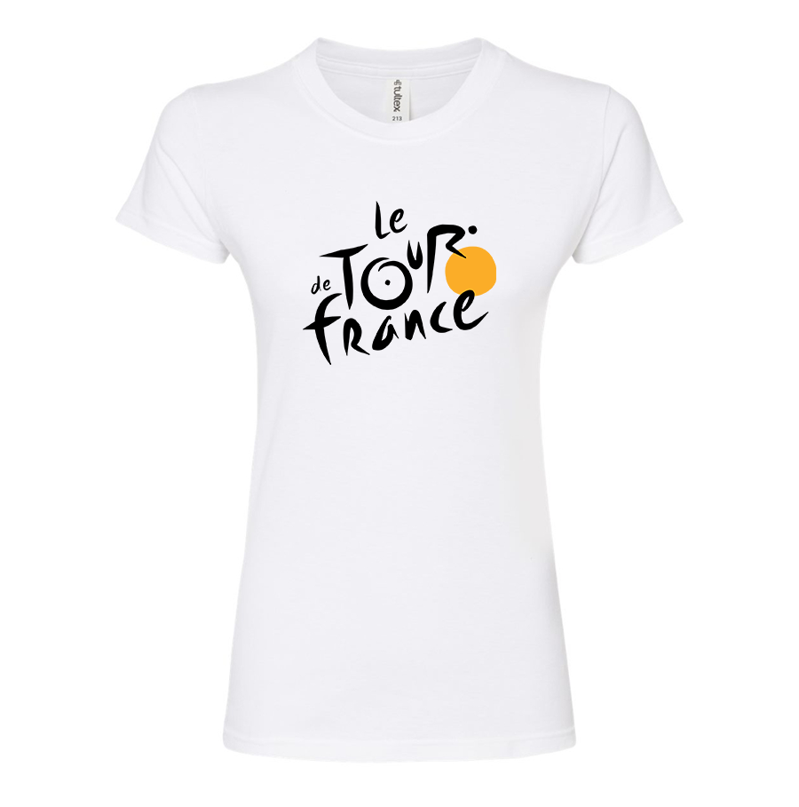 Women's Le Tour De France Round Neck T-Shirt