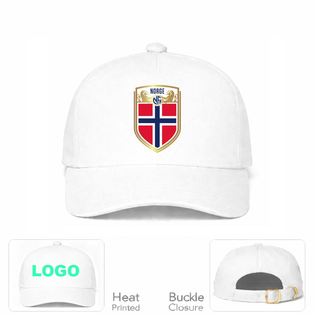 Norway Soccer Dad Baseball Cap Adjustable Buckle Hat