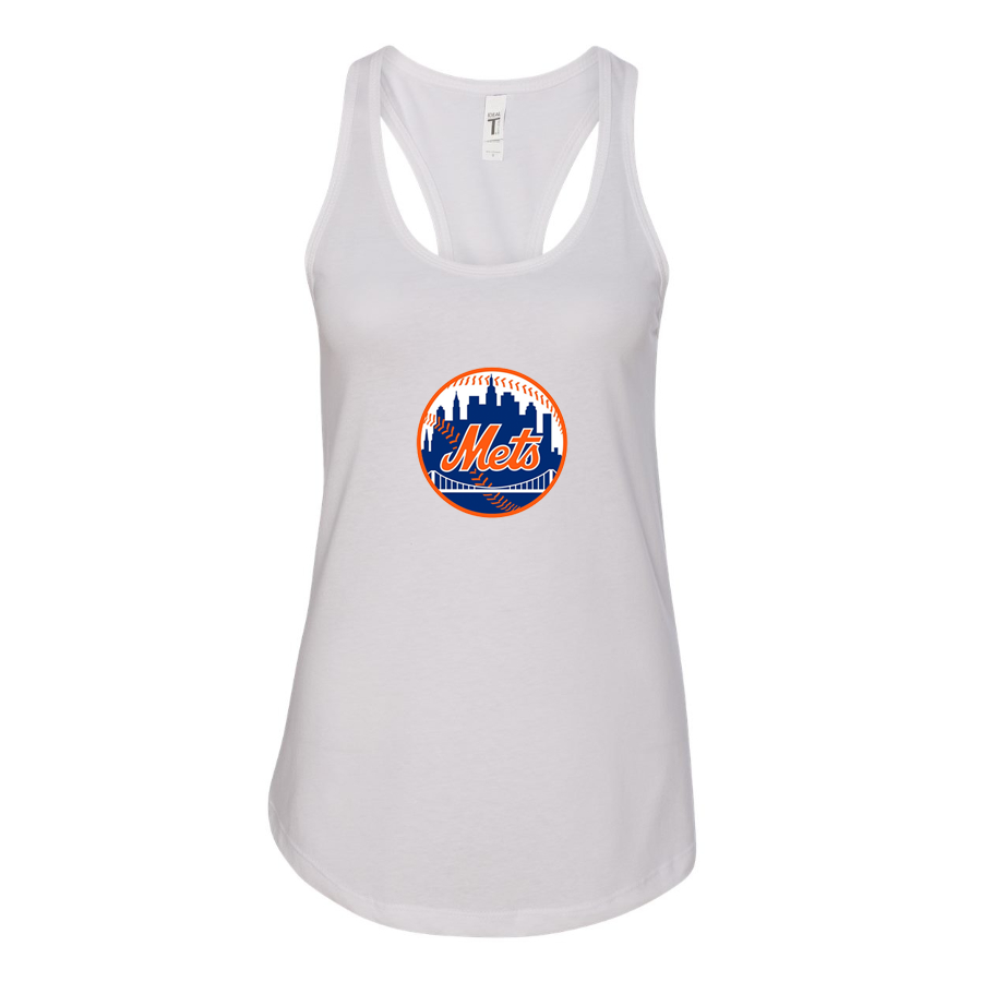 Women's new York Mets Racerback Tank Top