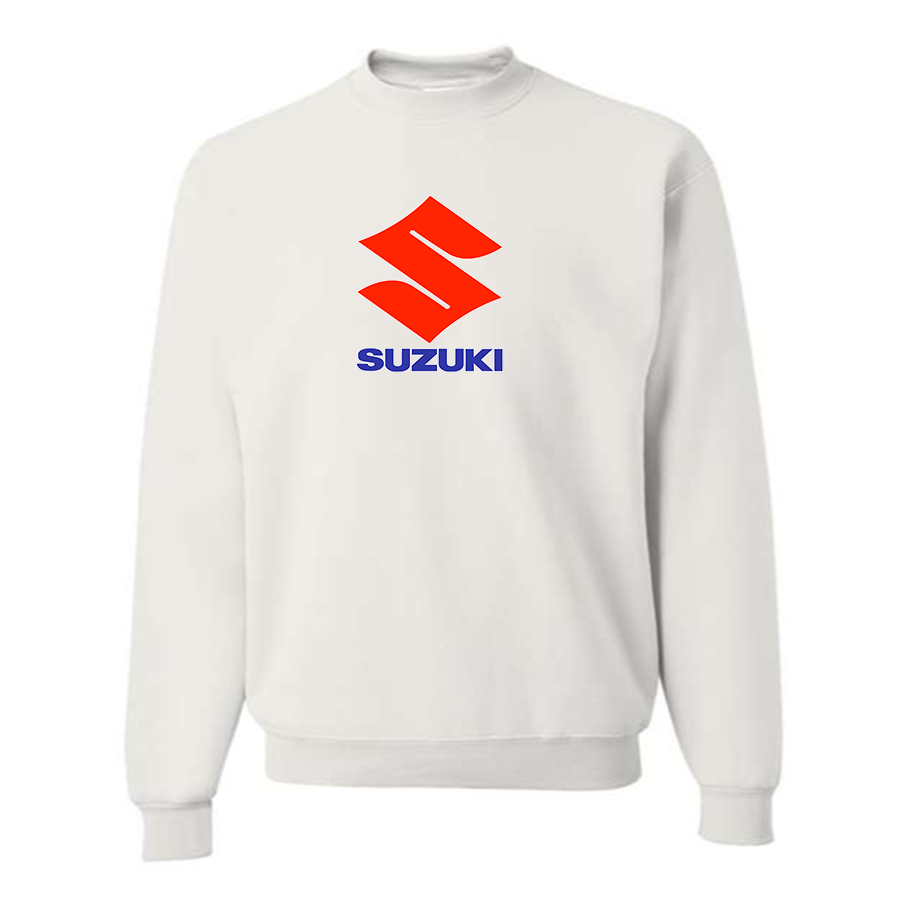 Men's Suzuki Bike Motorcycle Crewneck Sweatshirt