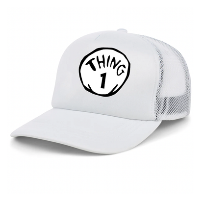 Dr. Suess Thing 1 Trucker Hat