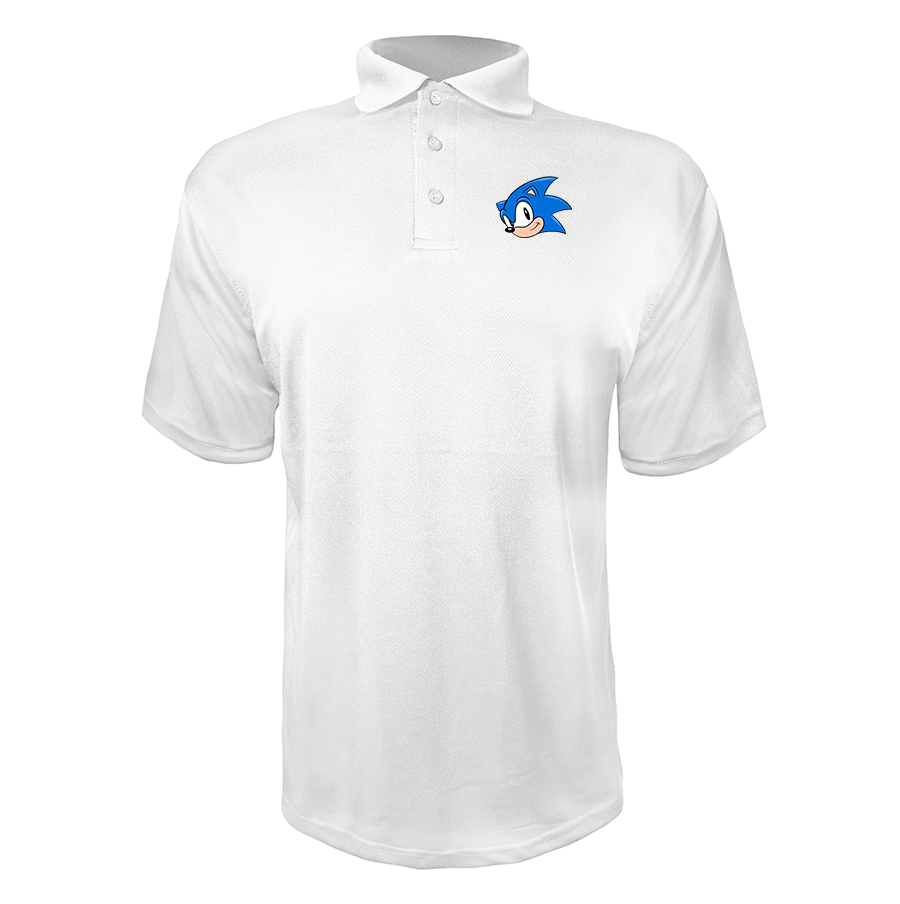 Men's Sonic the Hedgehog  Polyester Polos