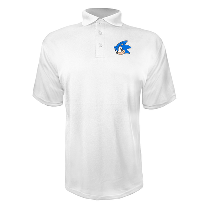 Men's Sonic the Hedgehog  Polyester Polos