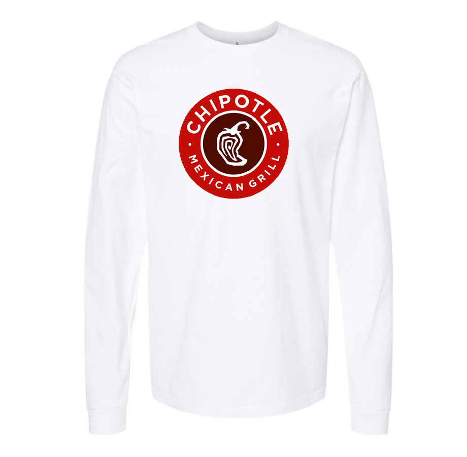 Men's  Long sleeves T-Shirt Chipotle Mexican Grill