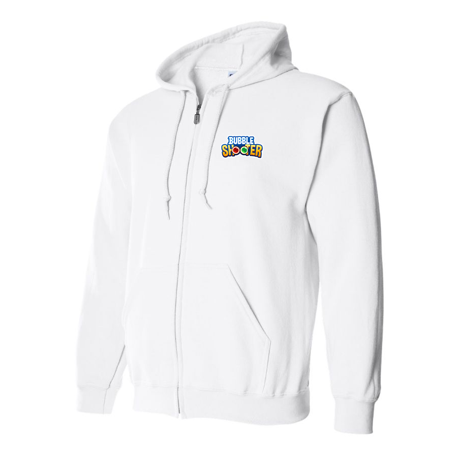 Men's Bubble Shooter Zipper Hoodie