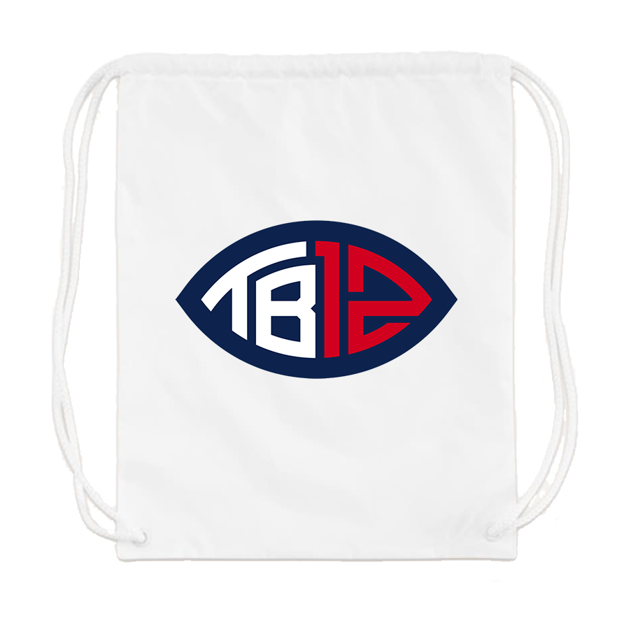 Tom Brady 12 Drawstring Bag