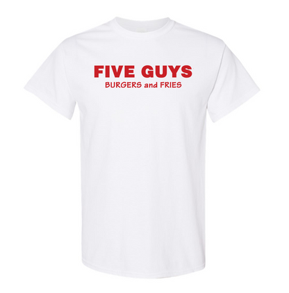 Men's Five Guys  Cotton T-shirt