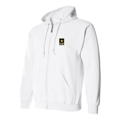 Men's  U.S.ARYM Zipper Hoodie