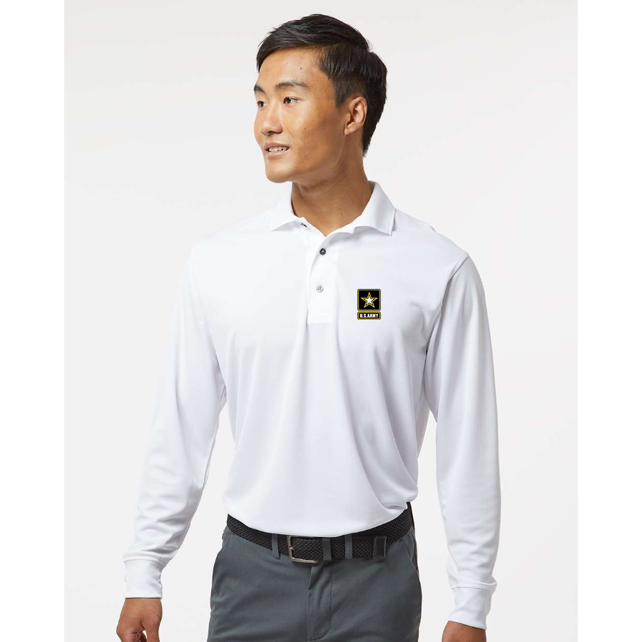 Men's  U.S. ARMY Paragon Prescott Long Sleeve Polo