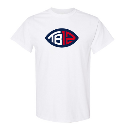 Men's Tom Brady 12 Cotton T-shirt