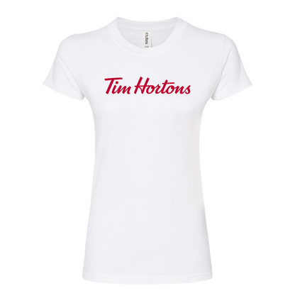 Women's Tim Hortons Round Neck T-Shirt