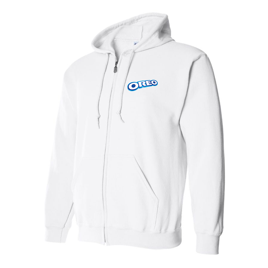 Men's Oreo Zipper Hoodie