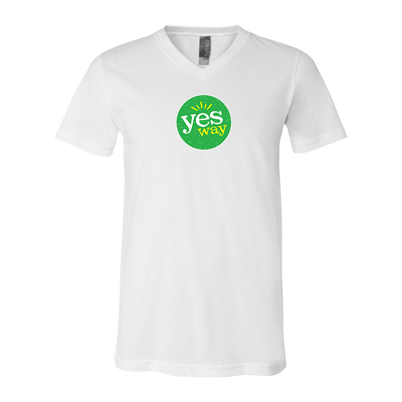 Yes Way BELLA  CANVAS  Jersey V-Neck Tee