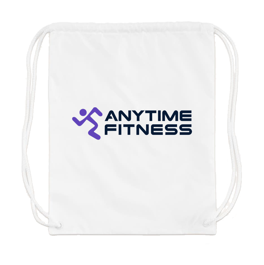 Anytime Fitness Gym Drawstring Bag