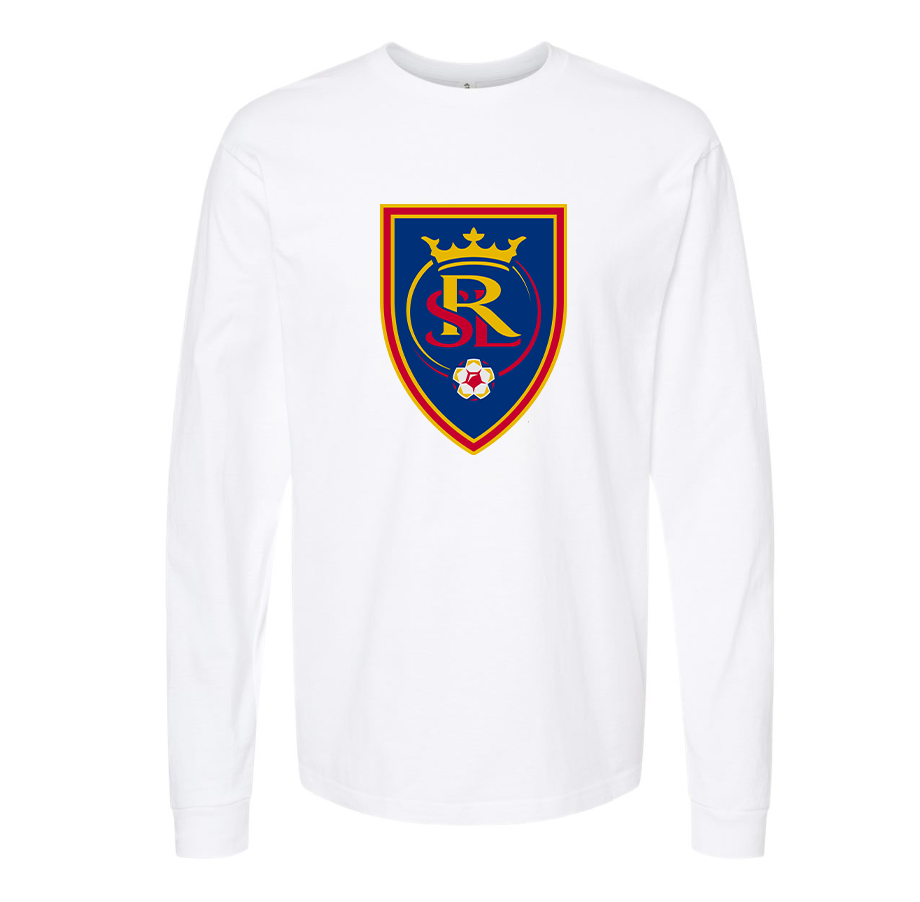Men's Real Salt Lake Soccer Long sleeves T-Shirt