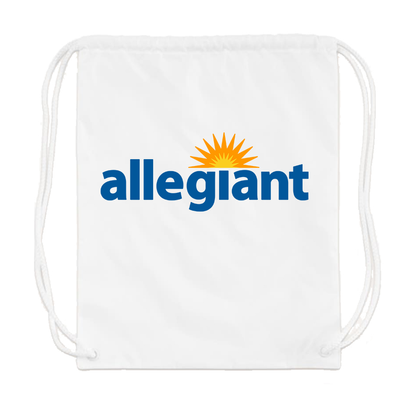 Allegiant Air Drawstring Bag