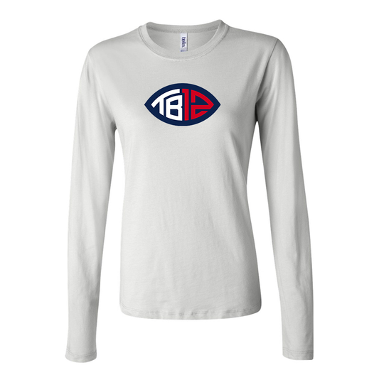 Women's Tom Brady 12 Long Sleeve T-Shirt